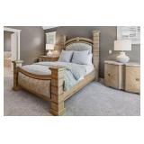 Drexel Heritage Insignia Queen Bedroom Suite with Tempur-Pedic Adjustable Base