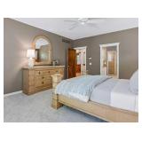 Drexel Heritage Insignia Queen Bedroom Suite with Tempur-Pedic Adjustable Base