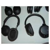 7- Sony 7-JBL and 4- Bose headphones for repair