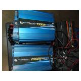 Mixed Battery Chargers Power Inverters and Battery Backups