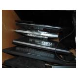 18 Mixed Monitors All Powered On Screens Good Mixed Lot LG Dell HP and more
