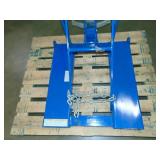 Vestil Fork Truck Drum Handler - 30- and 55-Gal. Drums, Steel, Plastic, Fiber,