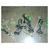 Mixed Lot Store Return Greenworks 80 volt Weed Whips