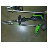 Mixed Lot Store Return Greenworks 80 volt Weed Whips