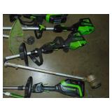 Mixed Lot Store Return Greenworks 80 volt Weed Whips