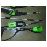 Mixed Lot Store Returns Greenworks 80 Volt Pole Saws