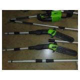 Mixed Lot Store Returns Greenworks 80 Volt Pole Saws