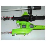 Mixed Lot Store Returns Greenworks 80 volt Pole Trimmers