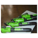 4 Store Returns 48 volt Greenworks Blower