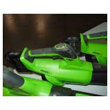 4 Store Returns 48 volt Greenworks Blower