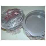 14 Pack Lot Ninja NeverStick Essential Round Cake Pan 9-inch pan