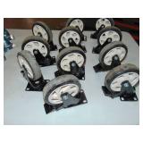 Mixed Lot Tool Chest Caster Cabinet Wheels Some With Brakes