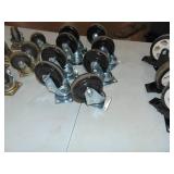 Mixed Lot Tool Chest Caster Cabinet Wheels Some With Brakes