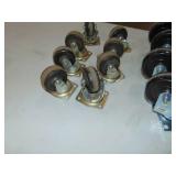 Mixed Lot Tool Chest Caster Cabinet Wheels Some With Brakes