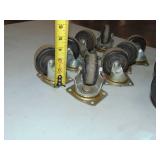 Mixed Lot Tool Chest Caster Cabinet Wheels Some With Brakes