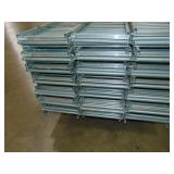42 Piece Lot of Track Gravity Flow Roller Lane - 92"x12"x2"