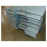42 Piece Lot of Track Gravity Flow Roller Lane - 92"x12"x2"