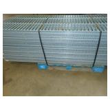 42 Piece Lot of Track Gravity Flow Roller Lane - 92"x12"x2"
