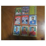 Double Sided Page of Assorted MLB Baseball Cards