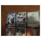 Double Sided Page of Assorted MLB Baseball Cards