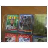 Double Sided Page of Assorted MLB Baseball Cards
