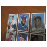 Double Sided Page of Bowman Baseball Card Assortment