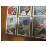 Double Sided Page of Bowman Baseball Card Assortment