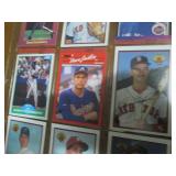 Double Sided Page of Bowman Baseball Card Assortment