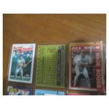 Double Sided Page of Assorted MLB Baseball Cards