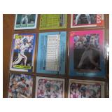 Double Sided Page of Assorted MLB Baseball Cards
