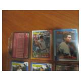 Double Sided Page of Vintage Baseball Card Mixed Lot