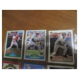 Double Sided Page of Baseball Card Assortment