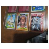 Double Sided Page of Assorted Baseball Cards