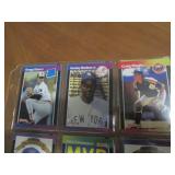 Double Sided Page of Baseball Card Lot