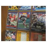 Double Sided Page of Mixed Sports Trading Card Binder Page