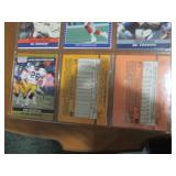 Double Sided Page of Mixed Sports Trading Card Binder Page
