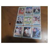 Double Sided Page of Sports Trading Card Mixed Lot