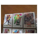 Double Sided Page of Sports Trading Card Mixed Lot