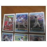 Double Sided Page of Sports Trading Card Mixed Lot