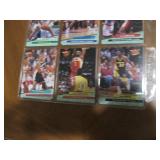 Double Sided Page of Baseball Card Mixed Lot in Plastic Page