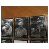 Double Sided Page of Mixed Baseball Card Lot of Vintage & Modern