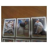 Double Sided Page of MLB Baseball Card Collection