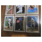 Double Sided Page of MLB Baseball Card Collection