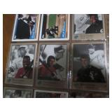 Double Sided Page of Mixed Sports Trading Cards