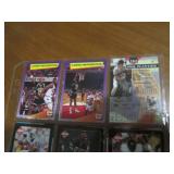Double Sided Page of Mixed Sports Trading Card Lot