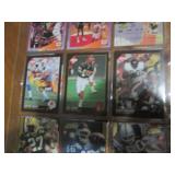 Double Sided Page of Mixed Sports Trading Card Lot