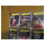 Double Sided Page of Front Row Basketball Trading Cards Mixed Lot