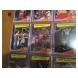 Double Sided Page of Front Row Basketball Trading Cards Mixed Lot