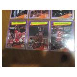 Double Sided Page of Front Row Basketball Trading Cards Mixed Lot