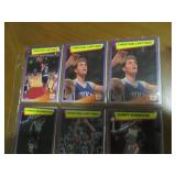 Double Sided Page of Front Row Basketball Trading Cards Mixed Lot